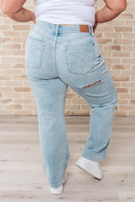 Load image into Gallery viewer, Parker High Rise 90&#39;s Straight Jeans
