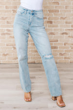 Load image into Gallery viewer, Parker High Rise 90&#39;s Straight Jeans
