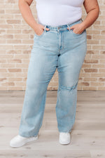 Load image into Gallery viewer, Parker High Rise 90&#39;s Straight Jeans
