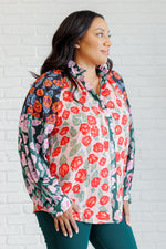 Load image into Gallery viewer, Presupposed Ideas Mixed Print Button Up Blouse
