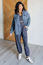 Load image into Gallery viewer, Raising Heart Rate Cutout Jumpsuit in Charcoal
