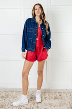 Load image into Gallery viewer, Raising Heart Rate Cutout Runsie In True Red
