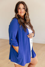 Load image into Gallery viewer, Lizzy Cardigan in Royal Blue
