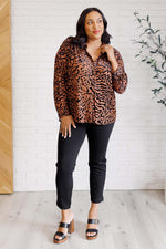 Load image into Gallery viewer, So Fierce Animal Print Blouse
