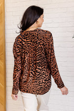 Load image into Gallery viewer, So Fierce Animal Print Blouse
