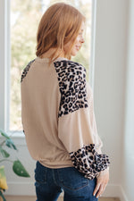 Load image into Gallery viewer, Sometime Safari Animal Print Top
