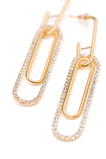 Load image into Gallery viewer, Sonia Link Earrings In Gold
