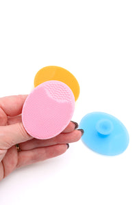 Squeaky Clean Silicone Facial Cleansing Brush Pack of 4