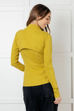 Load image into Gallery viewer, Staying Swift Activewear Jacket in Yellow Pear
