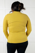 Load image into Gallery viewer, Staying Swift Activewear Jacket in Yellow Pear
