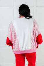 Load image into Gallery viewer, Stripes on My Sleeves Color Block Pullover
