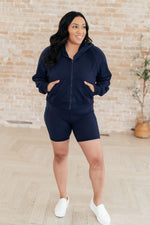 Load image into Gallery viewer, Sun or Shade Zip Up Jacket in Navy
