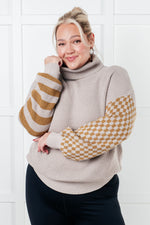 Load image into Gallery viewer, Super Seasonal Patchwork Waffle Knit Sweater
