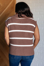 Load image into Gallery viewer, Tea Service 1/4 Zip Sleeveless Sweater
