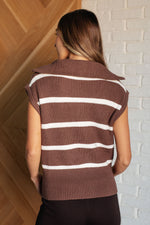 Load image into Gallery viewer, Tea Service 1/4 Zip Sleeveless Sweater
