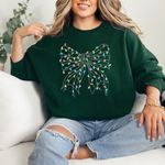 Load image into Gallery viewer, Lights in a Bow Graphic Sweatshirt
