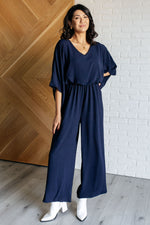 Load image into Gallery viewer, Up to Something Wide Leg Jumpsuit
