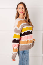 Load image into Gallery viewer, Wave After Wave Striped Sweater
