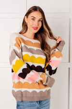 Load image into Gallery viewer, Wave After Wave Striped Sweater
