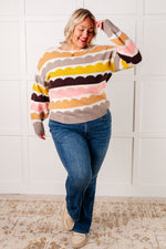 Load image into Gallery viewer, Wave After Wave Striped Sweater
