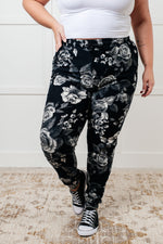 Load image into Gallery viewer, Your New Favorite Joggers in Rose Print
