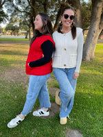 Load image into Gallery viewer, PREORDER: Meet In The Middle Sweater Vest in Two Colors
