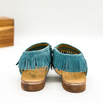 Load image into Gallery viewer, Fringe Star Sandal in Teal
