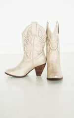 Load image into Gallery viewer, Houston Western Boots in Champagne
