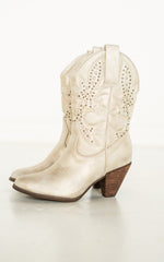 Load image into Gallery viewer, Houston Western Boots in Champagne
