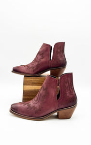 Kickin' Booties in Burgundy