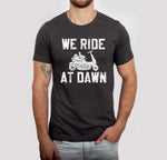 Load image into Gallery viewer, PREORDER: We Ride at Dawn Graphic Tee
