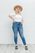 Load image into Gallery viewer, High Waist Slim Fit Jeans
