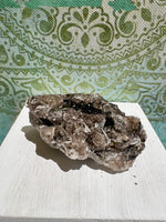 Load image into Gallery viewer, Black Tourmaline in Clear Quartz
