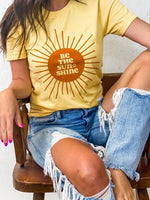 Load image into Gallery viewer, Be The Sunshine Graphic Tee

