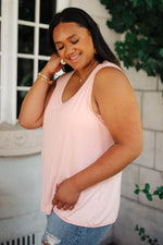 Load image into Gallery viewer, Angelina Tank in Soft Pink
