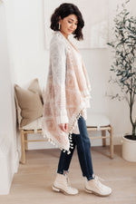 Load image into Gallery viewer, Lined with Tassel Cardigan in Mauve/Blue
