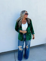 Load image into Gallery viewer, Velvet Blazer in Three Colors

