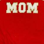 Load image into Gallery viewer, Baseball Mom Chenille Patch Sweatshirt
