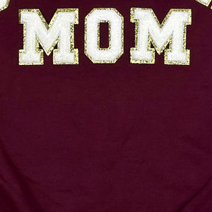 Football Mom Chenille Patch Sweatshirt