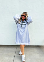 Load image into Gallery viewer, Varsity Jersey Dress in Two Colors
