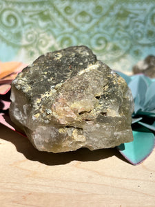 Quartz with Green Actinolite from Itacambira