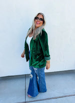 Load image into Gallery viewer, Velvet Blazer in Three Colors
