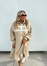 Load image into Gallery viewer, Varsity Jersey Dress in Two Colors
