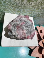 Load image into Gallery viewer, Pink Tourmaline in Quartz Matrix
