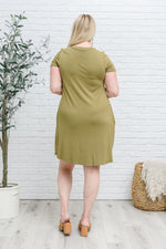 Load image into Gallery viewer, Counting On You T-Shirt Dress
