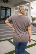 Load image into Gallery viewer, Absolute Favorite V-Neck in Dark Taupe
