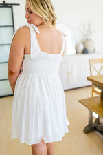Load image into Gallery viewer, Ain&#39;t She Sweet Embroidered Babydoll Dress
