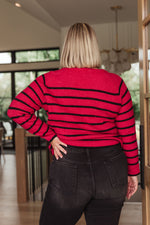 Load image into Gallery viewer, Are We There Yet? Striped Sweater
