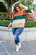 Load image into Gallery viewer, Autumn Love Lightweight Crewneck Sweater
