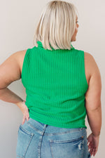 Load image into Gallery viewer, Before You Go Sleeveless Turtleneck Sweater

